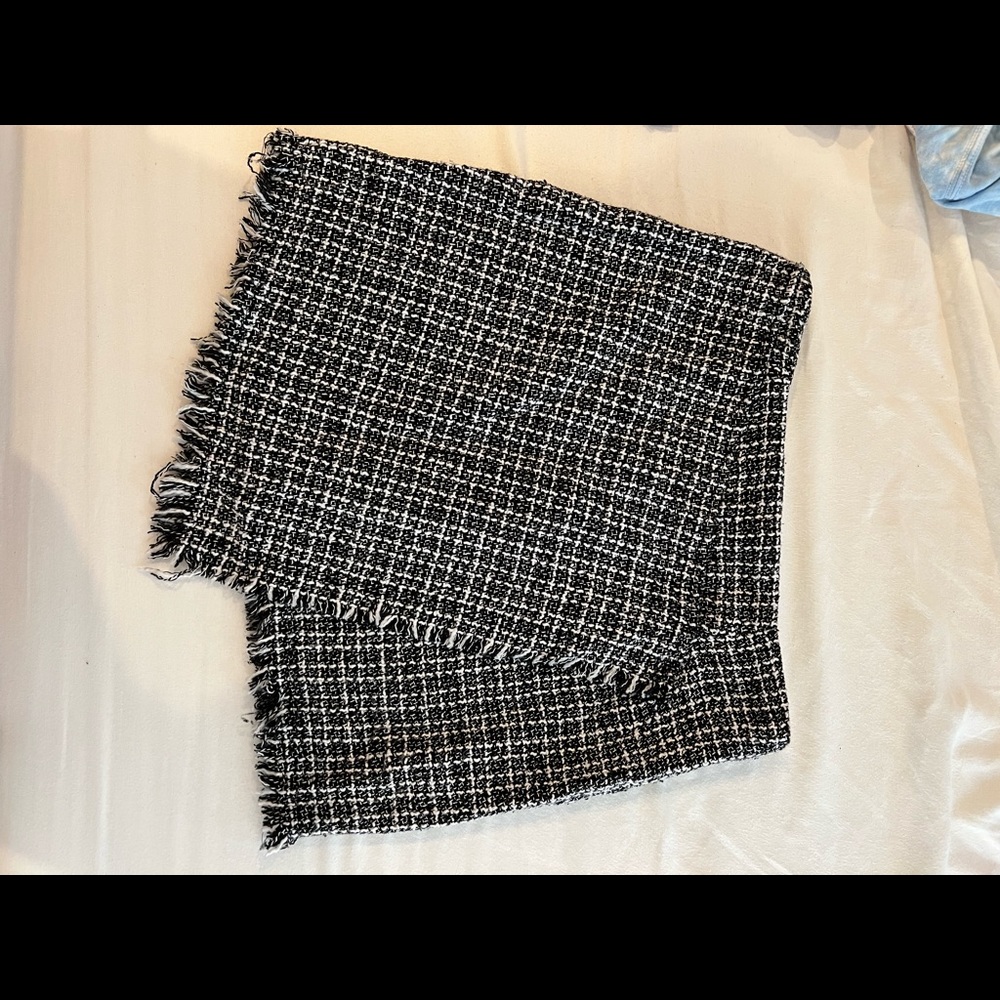 Cute Tweed Wrap skirt